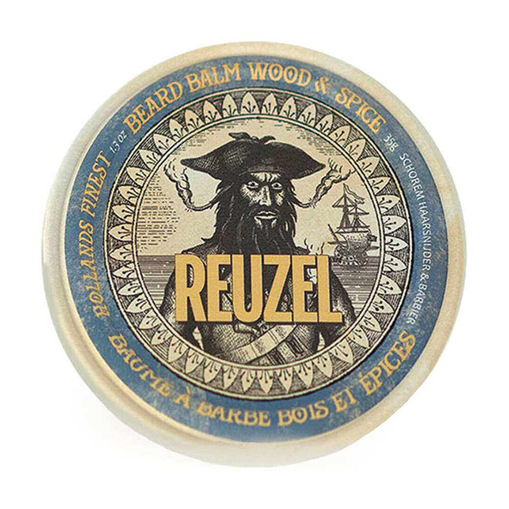 Чоловічий бальзам для бороди Reuzel Beard Balm Wood &amp; Spice, 35 г